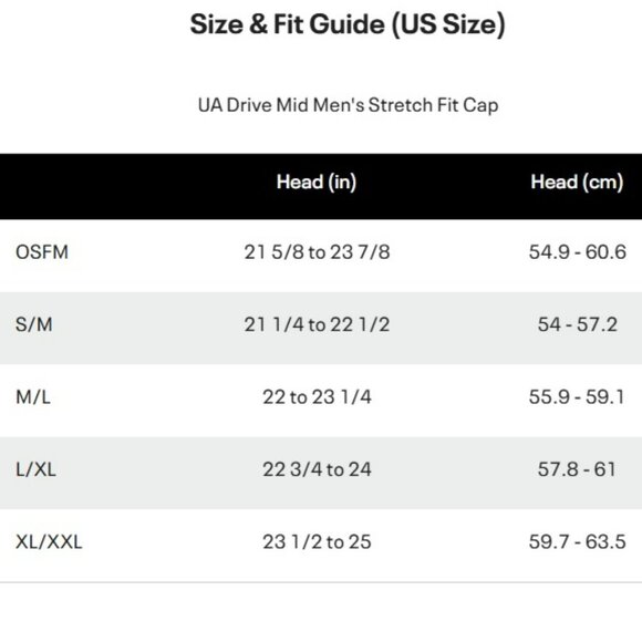 UA Under Armour Drive Mid Palm Tree Men's Stretch Fit Cap XL/XXL - Picture 8 of 8